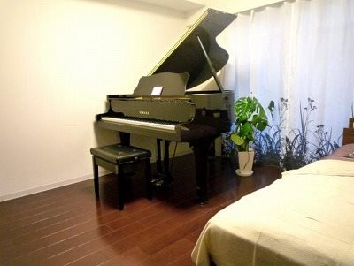 練馬区田柄2丁目楽器可（防音・24時間演奏・グランドピアノ・弦・管楽器・声楽）マンション ベッドルーム