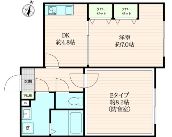 ラシクラス中野弥生町 間取り