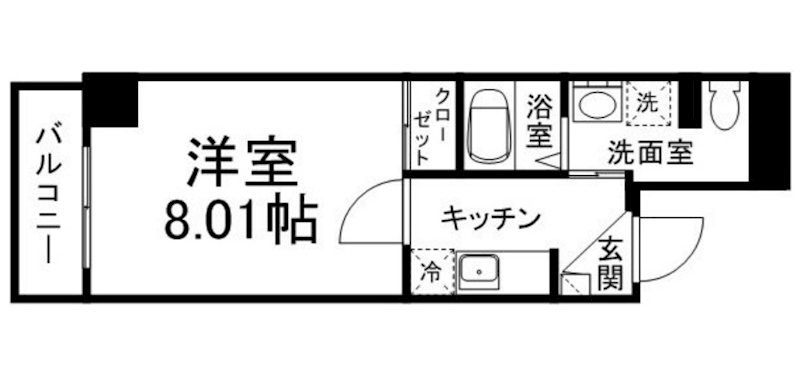 【8-23時演奏可能】ロイヤルスカーレット 間取り