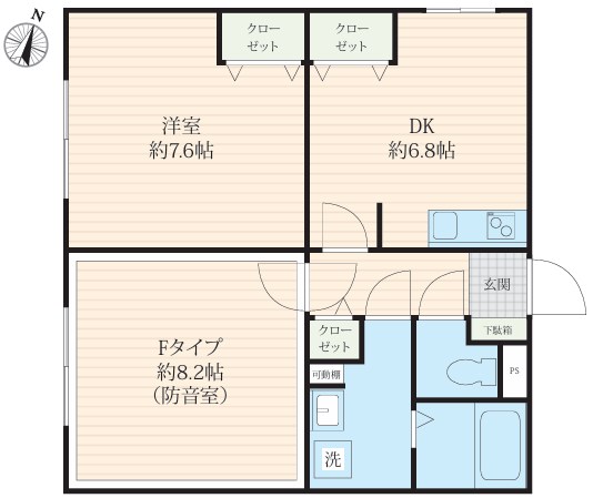 ラシクラス中野弥生町 間取り