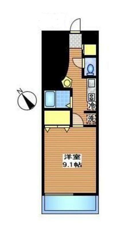 立川市砂川7丁目楽器可（ピアノ・弦管楽器）マンション 間取り