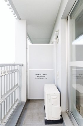 川崎市麻生区上麻生３丁目楽器可（ピアノ・弦管楽器・声楽・ＤＴＭその都度相談)マンション ベランダ