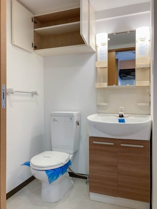 新座市新堀3丁目楽器可（グランドピアノ・弦管楽器・声楽）マンション トイレ