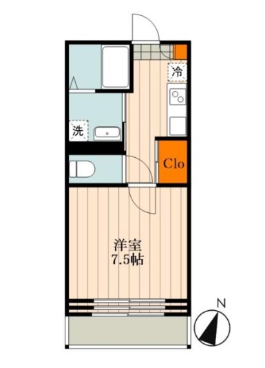 台東区上野桜木2丁目楽器可（防音・24時間演奏可能・グランドピアノ・弦/管/打楽器・声楽その都度相談）アパート 間取り