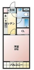 横浜市港北区箕輪町2丁目楽器可(グランドピアノ・弦管楽器・声楽)マンション 間取り