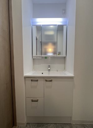 市川市相之川3丁目楽器可（防音・ピアノ・管弦楽器・声楽・DTM）マンション 洗面所
