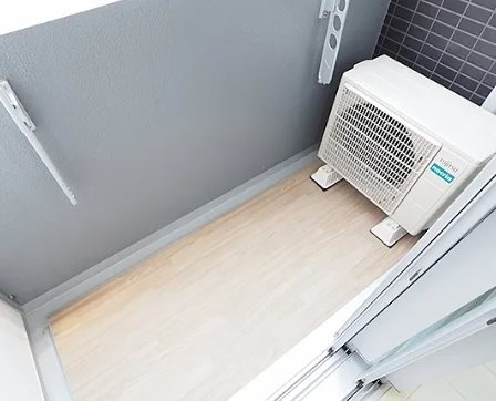 杉並区阿佐谷北6丁目楽器可（防音・グランドピアノ・弦管楽器・声楽女性・DTM）マンション ベランダ