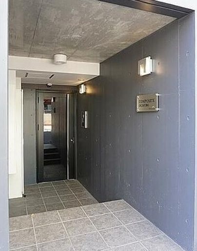 杉並区上荻1丁目楽器可(防音・24時間演奏・電子ピアノ・弦管楽器・声楽・DTM)マンション エントランス