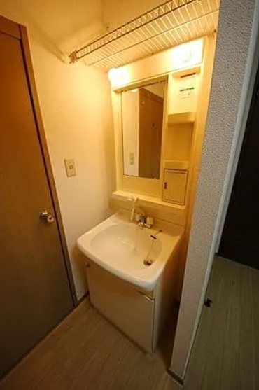 所沢市久米楽器可(防音・グランドピアノ・弦・管楽器・声楽)マンション 洗面所