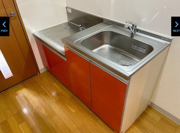 杉並区天沼3丁目楽器可(グランドピアノ・弦・管楽器・声楽)マンション キッチン