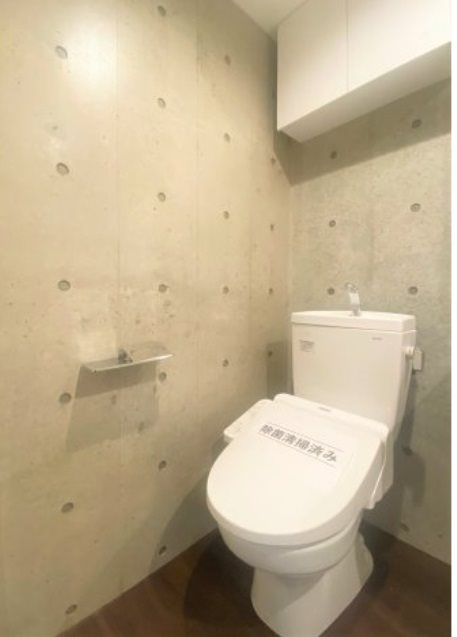 台東区下谷3丁目楽器可(防音・24時間演奏・グランドピアノ・弦管楽器・声楽・DTM)マンション トイレ