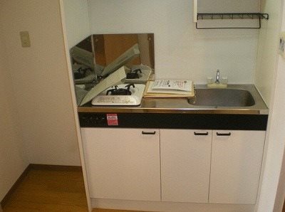 台東区谷中1丁目楽器可(防音・グランドピアノ・弦・管楽器)マンション キッチン
