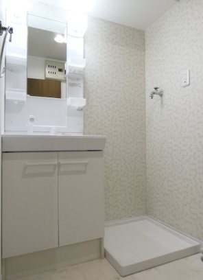 新座市野火止7丁目楽器可(グランドピアノ・弦・管・声楽)マンション 洗面所