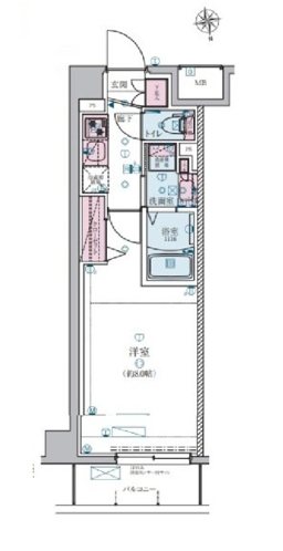 練馬区旭町楽器可(防音・グランドピアノ・弦・管楽器・声楽)マンション 間取り
