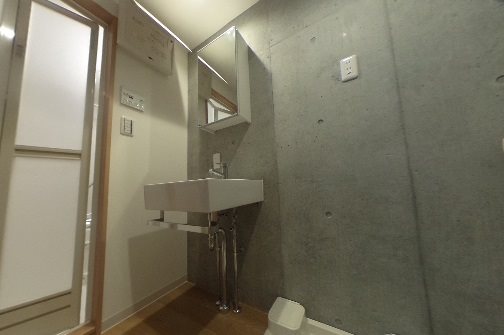 板橋区板橋2丁目楽器可(防音・24時間演奏・グランドピアノ・弦管楽器・声楽)新築マンション 洗面所