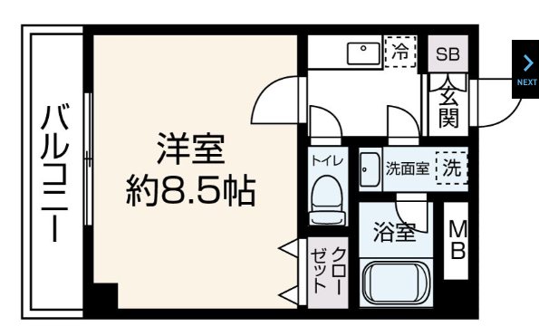 杉並区上高井戸１丁目楽器可(グランドピアノ・管・弦楽器・声楽)マンション 間取り