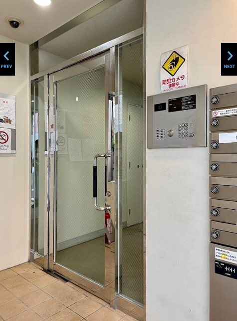 杉並区天沼3丁目楽器可(グランドピアノ・弦・管楽器・声楽)マンション エントランス