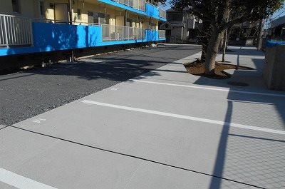 所沢市西新井町楽器可(防音・グランドピアノ・弦管楽器・声楽)マンション 駐車場
