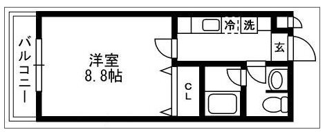 渋谷区西原2丁目楽器可(防音・グランドピアノ・弦・管楽器・声楽)マンション 間取り