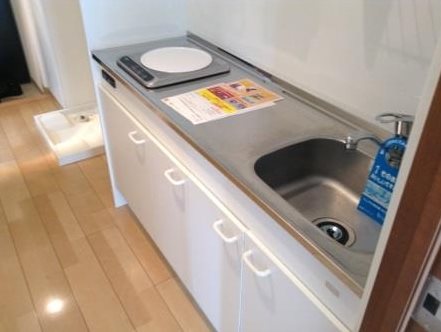 渋谷区西原2丁目楽器可(防音・グランドピアノ・弦・管楽器・声楽)マンション キッチン
