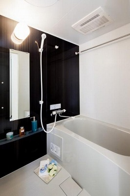 板橋区坂下3丁目楽器可(防音・24時間演奏・グランドピアノ・弦・管楽器・声楽・DTM)マンション 風呂画像