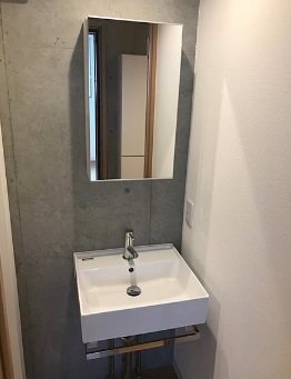 板橋区板橋2丁目楽器可(防音・24時間演奏・グランドピアノ・弦管楽器・声楽)新築マンション 洗面所