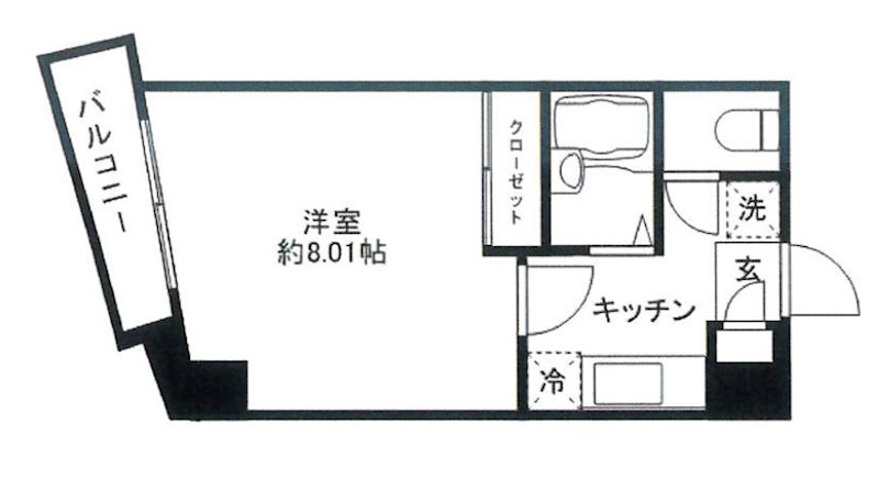 豊島区東池袋5丁目楽器可(グランドピアノ・弦・管楽器・声楽)マンション 間取り