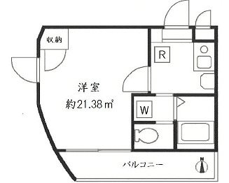 台東区上野桜木1丁目楽器可(防音・ピアノ・弦楽器・声楽)マンション 間取り