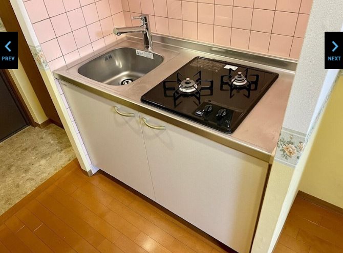 練馬区東大泉１丁目楽器可(グランドピアノ・弦・管楽器・声楽)マンション キッチン