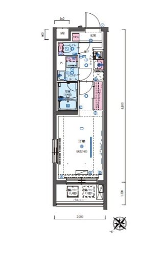 板橋区成増2丁目楽器可(グランドピアノ・弦管打楽器・声楽)分譲マンション 間取り
