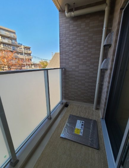 板橋区成増2丁目楽器可(グランドピアノ・弦管打楽器・声楽)分譲マンション ベランダ