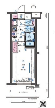 板橋区成増2丁目楽器可(グランドピアノ・弦管打楽器・声楽)分譲マンション 間取り