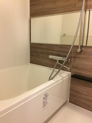 板橋区小茂根4丁目楽器可(防音・グランドピアノ・弦・管楽器・声楽)マンション 風呂画像