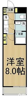 立川市砂川7丁目楽器可（ピアノ・弦管楽器）マンション 間取り