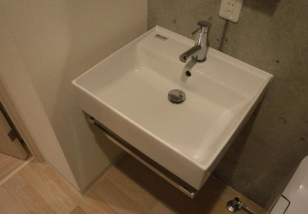 北区浮間3丁目楽器可(防音・24時間演奏・グランドピアノC3まで・弦管楽器・声楽)マンション 洗面所