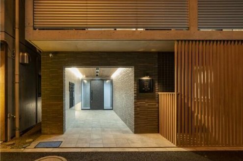板橋区蓮根3丁目（弦楽器・管楽器・声楽・ピアノ）築浅楽器ペット可デザイナーズマンション エントランス