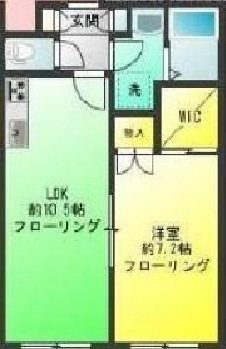 板橋区上板橋１丁目楽器可（防音・グランドピアノ・弦管打楽器・声楽・DTM）マンション 間取り