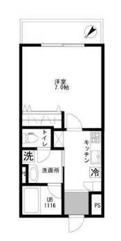 川崎市多摩区登戸楽器可（ピアノ・管弦楽器）マンション 間取り