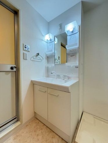 川崎市多摩区登戸楽器可（ピアノ・管弦楽器）マンション 洗面所