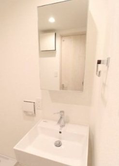 練馬区豊玉北2丁目楽器可(防音・グランドピアノ・弦・木・金管楽器・声楽・DTM)マンション 洗面所