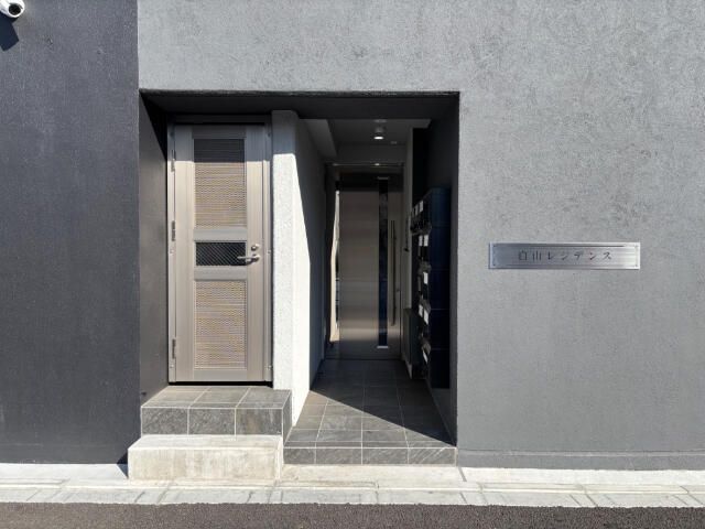 文京区白山1丁目楽器可(防音・24時間演奏可能・グランドピアノ・弦・管楽器・声楽)マンション エントランス