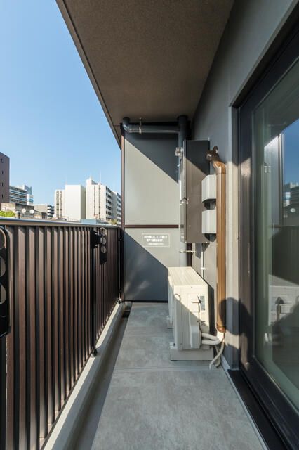 横浜市中区若葉町2丁目楽器可（ピアノ）マンション ベランダ