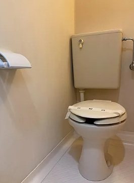 座間市座間2丁目楽器可(防音・ピアノ・弦管楽器・声楽)マンション トイレ