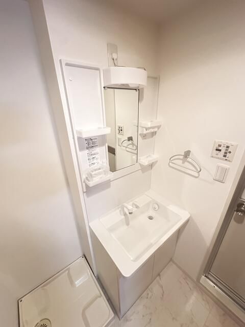 川崎市多摩区登戸楽器可（ピアノ・管弦楽器）マンション 洗面所