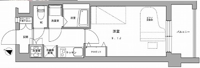 川崎市中原区上小田中6丁目楽器可楽器可（防音・グランドピアノ・弦・管・打楽器・声楽）マンション 間取り
