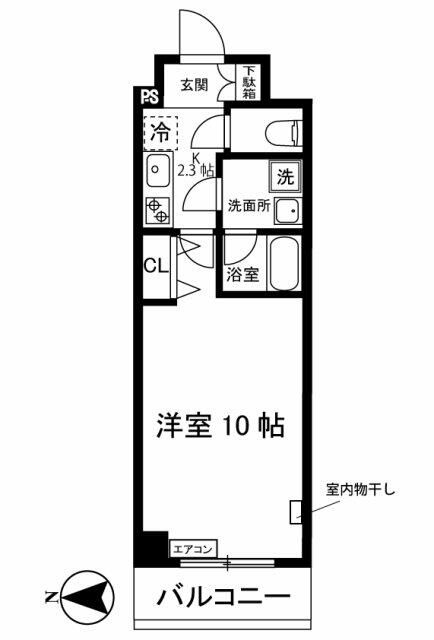 川崎市多摩区宿河原6丁目楽器可（グランドピアノ・木・弦楽器、DTM）マンション 間取り