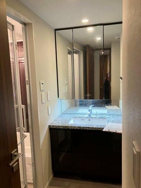 中央区勝どき5丁目楽器可（ピアノ）マンション 洗面所