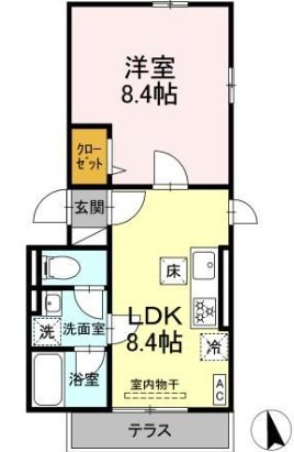 保土ケ谷区坂本町楽器可（ピアノ・弦楽器・管楽器・声楽・DTM）マンション 間取り