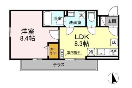 保土ケ谷区坂本町楽器可（ピアノ・弦楽器・管楽器・声楽・DTM）マンション 間取り