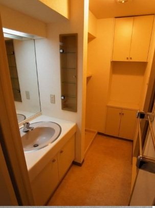 立川市錦町1丁目楽器可（ピアノ）マンション 洗面所